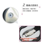 PERFECT 理想牌 極緻316不鏽鋼可提式真空便當盒雙層隔熱餐盒 粉紅12cm-Leidea樂德兒, , large