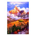 【御畫房】神山 國家一級畫師手繪油畫60×90cm(VF-23), , large