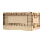 【真心良品】樹德SHUTER  悍馬側開摺疊物流箱60L-1入, , large