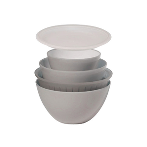 ANTIBACTERIAL HEAT-RESISTANT BOWL&COLANDER 5PCS/SET