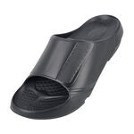 DIADORA迪亞多那 紓壓厚底拖鞋 MIT台灣製造 休閒 運動 簡約 素色 魔鬼氈 彈力 足弓支撐 舒壓 防滑 黑 灰, , large