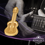 GUITAR SHAPE 0.5 Gram Gold Coin 1$ Palau, , large