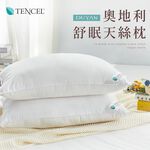 DUYAN竹漾 奧地利舒眠天絲枕 台灣製, , large