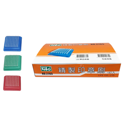 【 徠福 】印章刷(5.2cmX5.2cm) 12個 / 盒 NO.2765