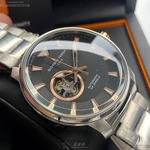 [星晴錶業]GiorgioFedon1919手錶,46mm,GF00119黑色錶面銀錶殼銀色精鋼錶帶款, , large