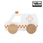 官方直營【Tryco】木質小車-救護車(同款任選購買2個以上出貨), , large
