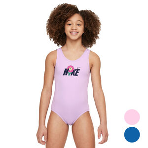 NIKE SWIM 女孩連身泳裝 孩童泳裝 女童 連身泳裝 NESSE724 24SS 【樂買網】