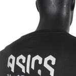 Asics 男 短袖 上衣 運動 訓練 慢跑 吸濕 快乾 柔軟 舒適 亞瑟士 黑 [2031E355-001], , large