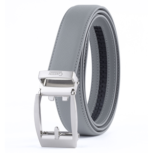 Green Golf 高爾夫自動扣皮帶 腰帶 真皮十字紋 台灣手工打磨帶扣 澳洲鋅合金