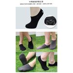 【D&G】超細纖維低口女襪<鐵灰>D427 襪子 隱形襪 止滑, , large