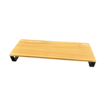 金德恩 GS MALL 台灣製造 雙槽置物增高電腦螢幕架 桌上架 收納架 電腦架 增高架 鍵盤架 主機架 螢幕架 電腦架, , large