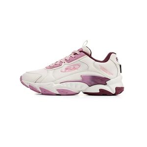 Kixpress-Fila Comet 女 運動休閒鞋 運動鞋 復古慢跑鞋 米 藕粉 [5-J906Y-459]