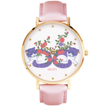 [MEDOTA] MEDOTA X Uirkmad | Pretty Day collection cat pink leather strap / PT-11301, , large