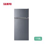 聲寶SR-C35GD變頻雙門玻璃冰箱350L(下冷凍), , large