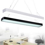 【H&R安室家】 OA LED吊燈 ZA0064, 黑色, large