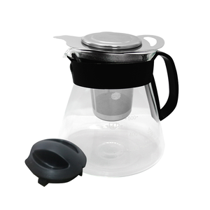台玻耐熱玻璃咖啡壺-600ml X 1 + 304不鏽鋼沖泡茶濾網組 X 1