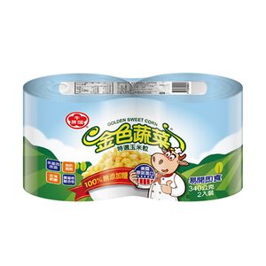 牛頭牌金色蔬菜特選玉米粒(易)340gx2