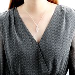 【Angel & Me】定情 幾何 立體 三角 Triangle s925 純銀 項鍊 情人節 禮物, , large