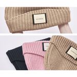 冬季保暖毛帽 針織毛帽 加厚保暖 百搭帽子 套頭毛帽 【旺達棉品】OD-LN02, , large