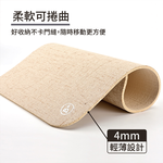 【Monster】 B+ Multi-Purpose Anti-Slip Mat – Linen Series (60x40cm) – Linen Black, , large