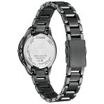 CITIZEN 星辰 XC 夜川月 限量 超級鈦 日月顯示 光動能電波女錶 EE1007-75L, , large