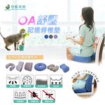 【格藍傢飾】驅蚊防蟎毛巾布舒壓坐墊 記憶綿 記憶枕 座墊 尾椎坐墊 臀部坐墊 舒壓記憶棉坐墊 記憶坐墊, , large