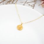 【Angel & Me】金窩 鳥巢 Nest s925 純銀 厚鍍24k純金 項鍊 情人節 聖誕節 禮物, , large
