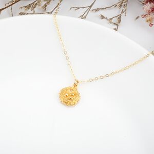 【Angel & Me】金窩 鳥巢 s925純銀 厚鍍24k純金項鍊 生日禮物