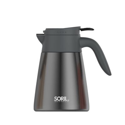 SORIL真空保溫壺1000ml(含濾網)