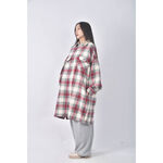 (2XL) niko and格紋紅色外套二手衣, , large