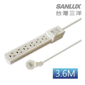 SANLUX  POWER STRIP(SYPW-361C)
