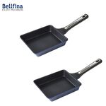 日本Arnest Bellfina 鑽石不沾玉子燒鍋2入組, , large