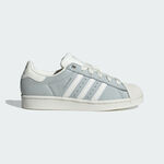 Kixpress-Adidas 愛迪達 Superstar W 女 運動休閒鞋 經典 復古鞋 貝殼頭 淺灰藍 白 [IE3038], , large