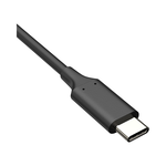 【HP 惠普】HP DHC-TC107 Type-C充電線 速充快充線-黑色(1m), , large