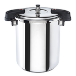 【Buffalo牛頭牌】雅適商用快鍋20L (壓力鍋 304不鏽鋼 SGS檢測安全無毒 電磁爐 IH爐 營業用), , large