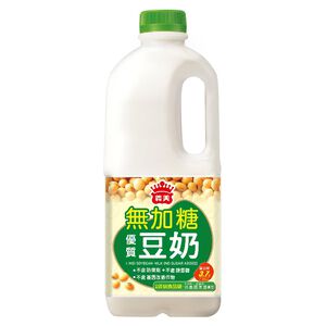 義美優質豆奶蛋白質3.7-無加糖(每瓶2000ml)※實際到貨效期約4天以上