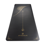 PU Natural Rubber Yoga Mat 5mm (black), , large