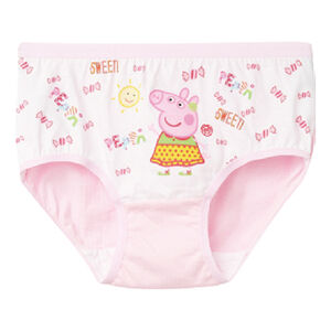 粉紅豬女童精梳純棉內褲二件組(顏色隨機出貨)