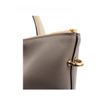 CHLOE' Baylee Small羊毛two-tone tote小牛皮/灰色, , large