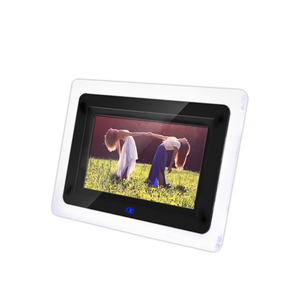 [Yiqi Technology] F022 7-inch transparent frame black digital electronic photo album