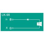 昌運監視器 Garrison LK-98 埋入式喇叭 110dB 逆接保護 低能耗, , large