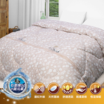 【多利寶寢具】INDAIN_鍺抗菌可水洗蠶絲被/棉被胎-奶霜粉, , large