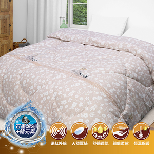 【多利寶寢具】INDAIN_鍺抗菌可水洗蠶絲被/棉被胎-奶霜粉
