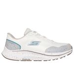 Skechers Go Run Consistent 2.0 女 慢跑鞋 防水 緩衝 白 灰 [128625OFWT], , large