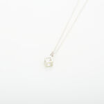 【Angel & Me】Cube s925 sterling silver necklace Valentine Day gift, , large