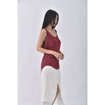 (F) stable studios棉質無袖紅色上衣二手衣, , large