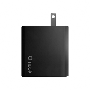 【amuok】45W GaN 氮化鎵充電器 USB+Type-C(黑)