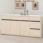 【Hampton 漢汀堡】朵尼5.3尺碗盤櫃組下座, , large