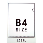 【連勤】PP透明L型B4文件套 12入/包  LC-B4L, , large