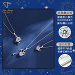 【CF鑽飾】項鍊 莫桑鑽《牡羊座》1克拉 純銀星座項鍊, , large